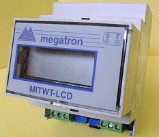 עם   תצוגה   MITWT-LCD   מתמר  טורי  מבודד  