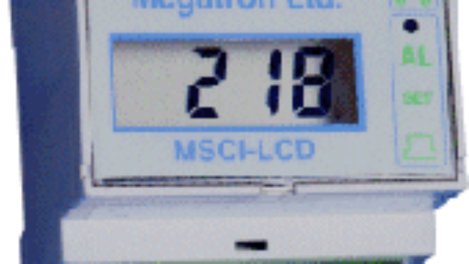 בקר טמפ’  להתקנה על פס DIN