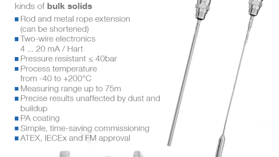 רדאר מפלס מוצקים